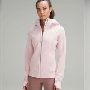 Lululemon Pink Scuba Full Zip Hoodie